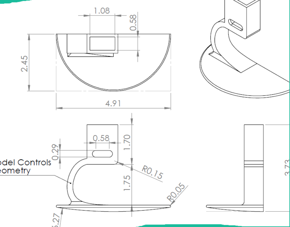 SphereWalker final foot design image